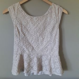 Lace tank top from Express